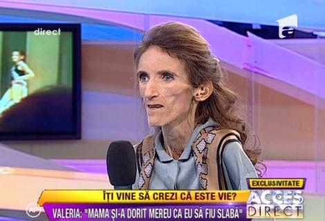 Cea mai SLABA femeie din lume, la Acces Direct: Are 39 de ani si doar 25 DE KILOGRAME!