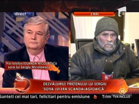 Paul Petrovici, prietenul marelui regizor: "Sotia lui a stat cu Sergiu doar pentru avere"