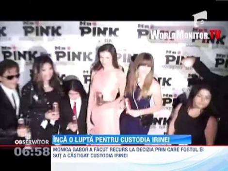 Irinel Columbeanu si Monica reincep razboiul pentru custodia Irinei