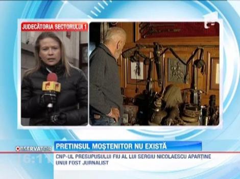 Pretinsul mostenitor al lui Sergiu Nicolaescu nu exista
