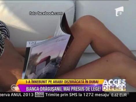 Bianca Dragusanu i-a innebunit pe arabii din Dubai!