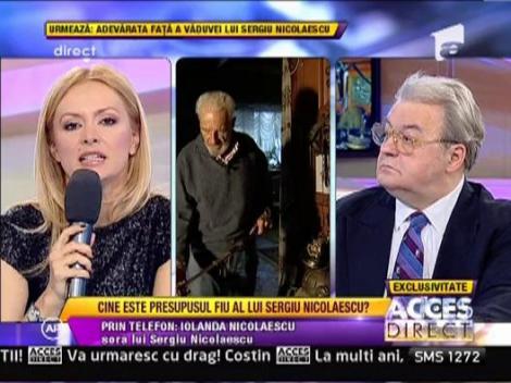 Sora lui Sergiu Nicolaescu: "Fratele meu n-a avut niciun copil!"