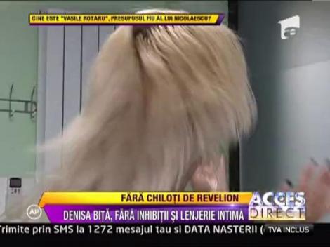 Denisa Bita, fara chiloti in noaptea de revelion!