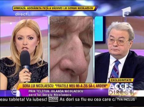 Iolanda Nicolescu s-a declarat indignata de gestul Patriarhiei