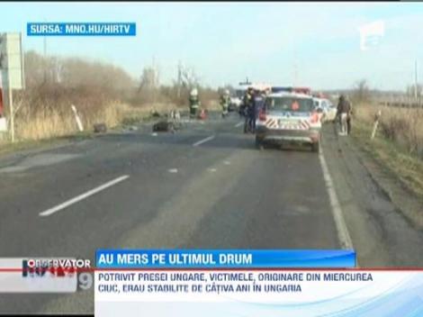 Un copil de numai sase luni si 4 adulti romani au murit intr-un accident rutier, pe o sosea din Ungaria