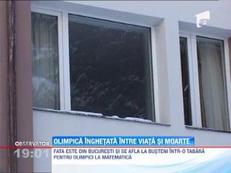 UPDATE! Final fericit: Eleva care a cazut de la etajul trei al unei vile din Busteni, in stare stabila