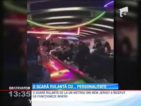 Panica cauzata de scarile rulante