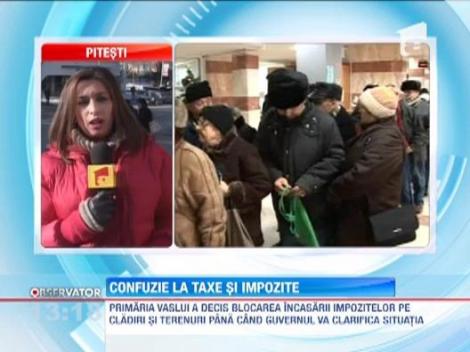 Confuzie la casieriile pentru plata taxelor si impozitelor locale