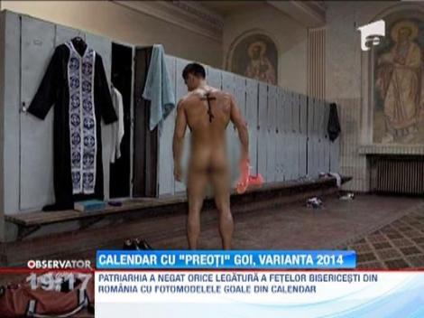 VIDEO!  Calendarul erotic cu preoti se pregateste pentru 2014: deja a facut valva pe internet