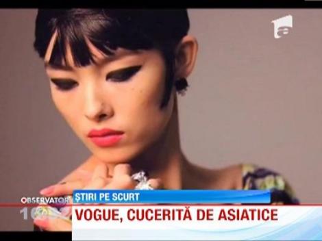 Pentru prima data, pe coperta celebrei reviste Vogue apare un fotomodel asiatic