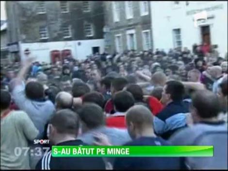 Cel mai ciudat si dur meci de fotbal are loc in Scotia