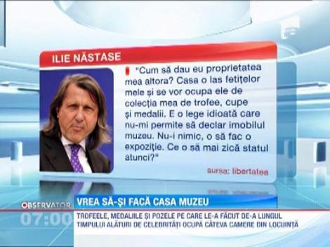 Ilie Nastase vrea sa-si faca muzeu