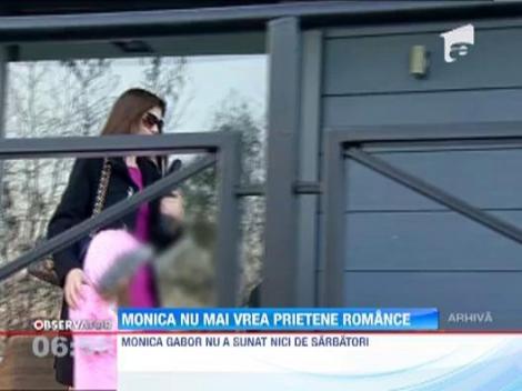 Monica Gabor nu mai vrea prietene romance