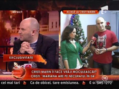 Cristi Marin: "Am dat 1000 de euro ca sa o exorcizez pe Mariana Moculescu"