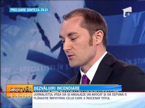 Jurnalistul a carui identitate a fost folosita in scandalul presupusului fiu al lui Sergiu Nicolaescu rupe tacerea