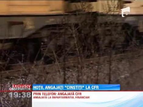 Angajatii CFR, hoti de fier vechi