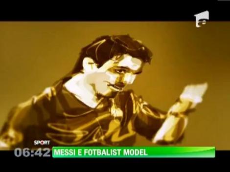 Leo Messi, imbracat dupa ultima fita