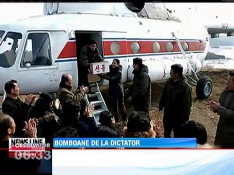 Copiii din Coreea de Nord au primit cate un kilogram de bomboane de ziua lui Kim Jong-un