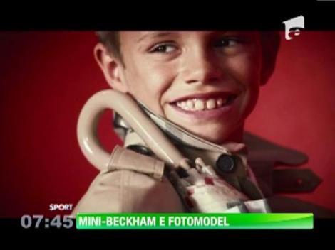 Mini-Beckham, clip publicitar pentru casa de moda