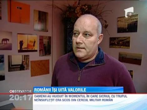 Romanii isi uita valorile, iar amintirea monstrilor sacri se pierde incet-incet. “Liviu CIulei? Who was it?", se intreaba un tanar