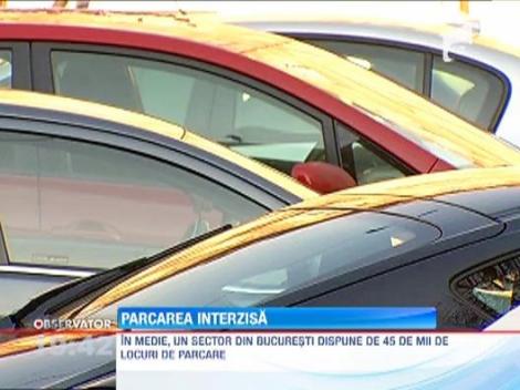 UPDATE! A inceput batalia pentru parcarile rezidentiale. Un sofer cauta, in medie, zece minute un loc pentru a-si lasa masina