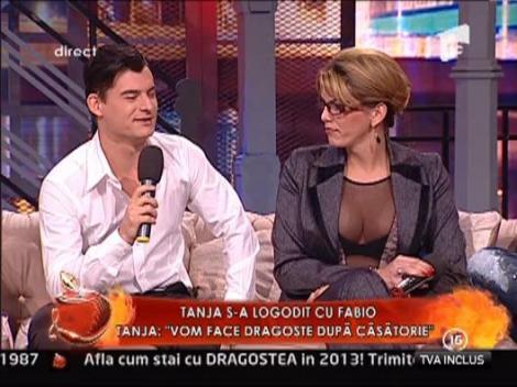 Tanja, dupa logodna cu Fabio: "Vom face dragoste dupa casatorie!"