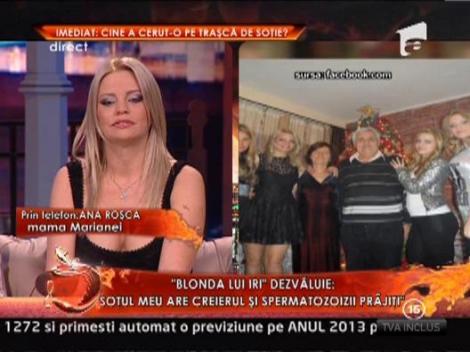 Ana Maria, mama "Blondei lui Iri": "Ne dorim foarte mult un nepotel si de la Mariana"