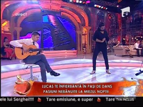 Lucas, pasiuni nebanuite in pasi de dans!