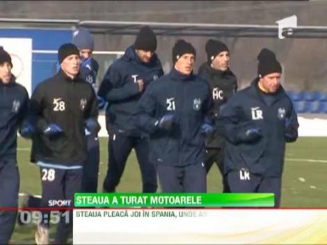 Stelistii au alergat la - 5 grade Celsius la Izvorani