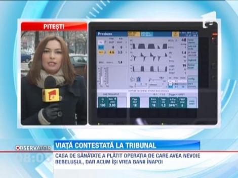 O romanca, data in judecata pentru ca a nascut un copil bolnav in Germania