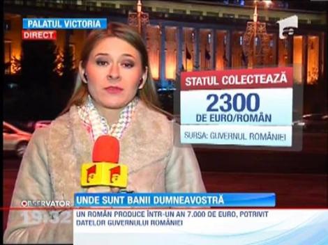 Cat cheltuieste Statul si cat produce romanul de rand