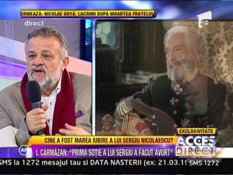 Ioan Carmazan: "Povestea cu presupusul fiu i-a facut rau Danei"