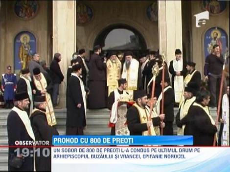 Slujba oficiata de 800 de preoti