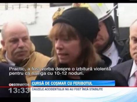 Accident de feribot in Manhattan, New York