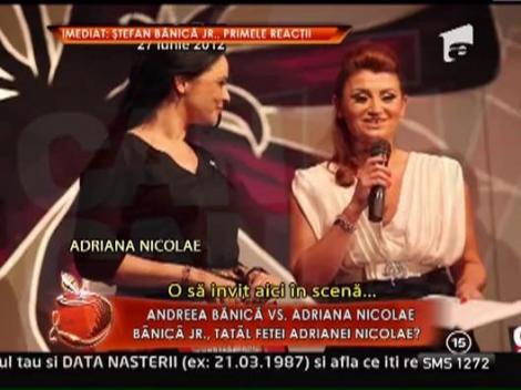 In 2012, Andreea Marin a intrebat-o de sase ori pe Adriana Nicolae daca Stefan este tatal copilului sau!