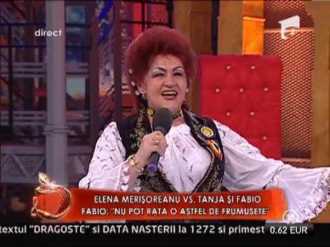 Elena Merisoreanu a cantat la Un Show Pacatos