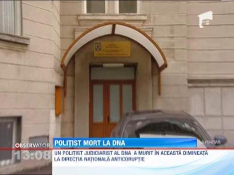 Un politist de la DNA a murit la locul de munca