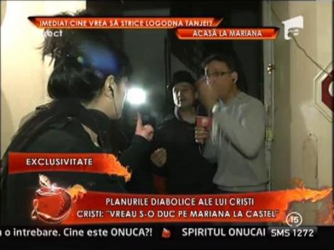 Palme si injuraturi intre Mariana Moculescu si Cristi Marin!
