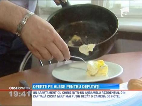 Oferte pe alese pentru deputati