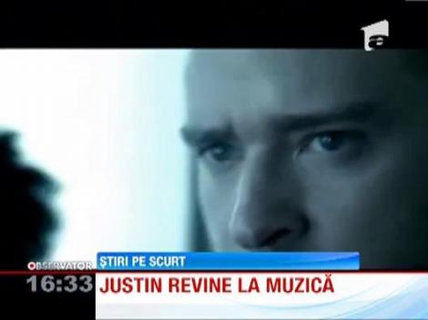 Justin Timberlake revine pe scena muzicala