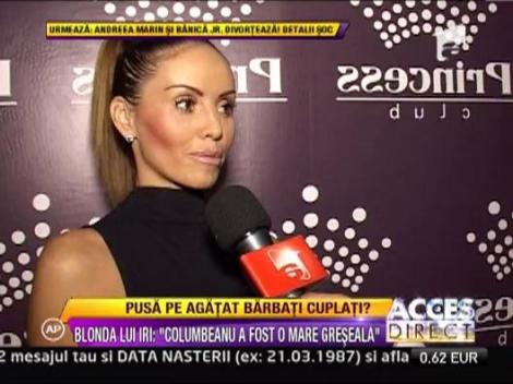 “Blonda lui Iri” a trecut din jacuzzi pe terenul de fotbal! Flore s-a cuplat cu un dinamovist care se pregatea de insuratoare