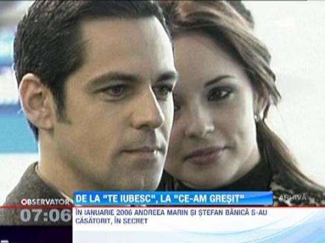 Povestea cuplului Andreea Marin si Stefan Banica Jr.
