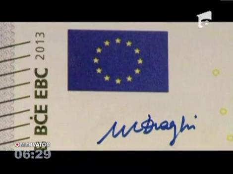 Noua bancnota de 5 euro