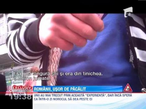EXCLUSIV! Romanii, usor de pacalit. Metoda "verigheta pierduta" este cea mai utilizata de catre infractorii din Bucuresti