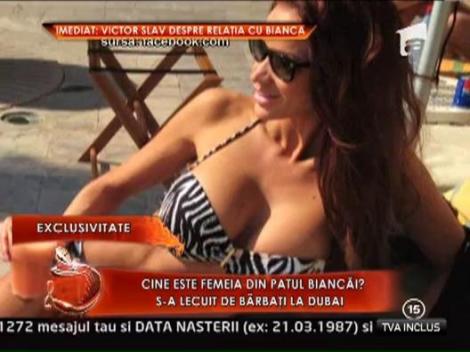 Bianca Dragusanu, in ipostaze tandre alaturi de o femeie