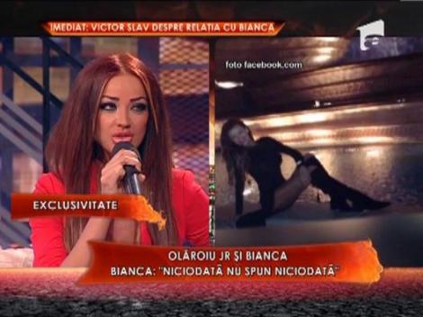 Bianca, adevarul despre relatia cu Olaroiu JR.: "Nu am fost in Dubai cu Dani"