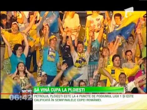"Sa vina Cupa la Ploiesti", refrenul din vestiarul Petrolului