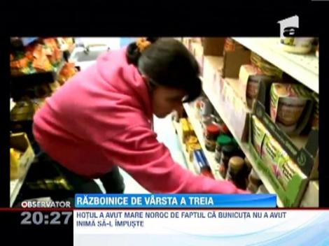 O bunicuta nervoasa a pus pe fuga un hot