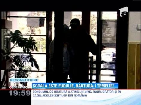 Noua din zece elevi de liceu consuma alcool! Un obicei care se poate transforma in viciu cu efecte devastatoare