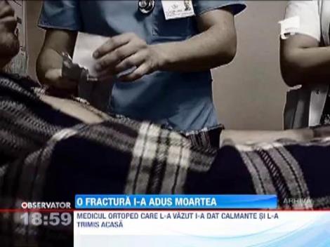Acuzatii de malpraxis la Craiova! Un barbat a murit in spital dupa ce si-a fracturat umarul